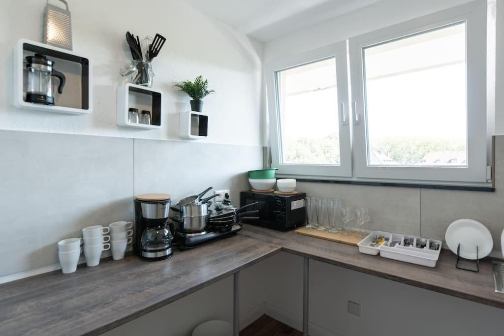 Nature Inspiration Apartment With Balcony & Grill Bbq In Duisburg Mitte Central Station 10 Mins & Big Tv With Photo Lights Dış mekan fotoğraf
